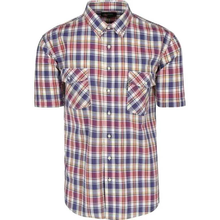 Męska koszula z krótkim rękawem